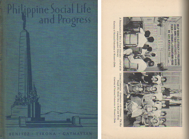 PHILIPPINE SOCIAL LIFE AND PROGRESS. フィリピンの社会生活と発展